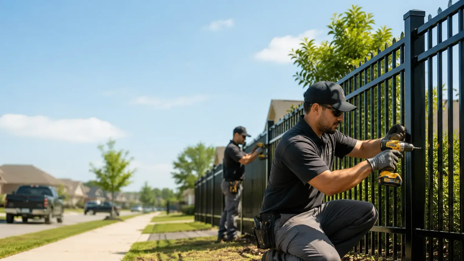 Metal Fence Installation in Elmora, PA